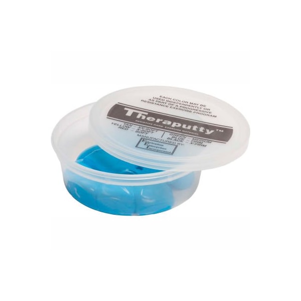 TheraPutty Plus Antimicrobial Exercise Putty, Blue, 6 Ounce, Firm